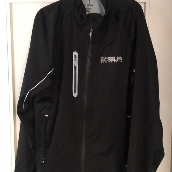 Brand New! Men’s XL Windbreaker Jacket - Elevate Black - Picture 1 of 8